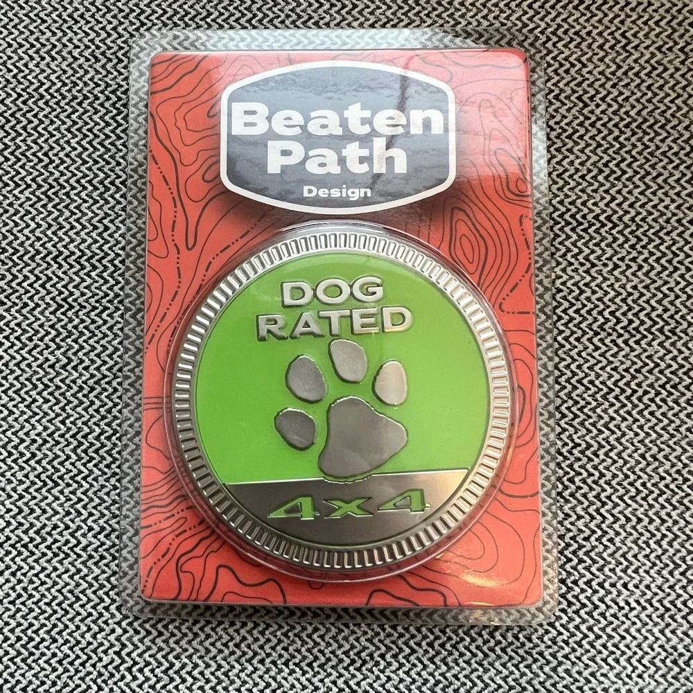 Green Dog Rated 4x4 Badge